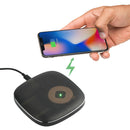 Recon 15W Wireless Pad with Power Detecting Coil, black, blank product photograph