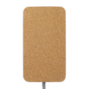 Set in Stone Wireless Charging Stand in Gray, supplier blank front view