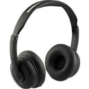 Skullcandy Cassette Bluetooth Headphones in Black, supplier blank angled view