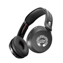 Skullcandy Icon 180 Bluetooth Headphones in Black, supplier decorated angled view