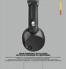Skullcandy Icon 180 Bluetooth Headphones in Black, front view