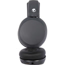 Skullcandy Icon 180 Bluetooth Headphones in Black, supplier blank front view