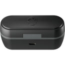 Skullcandy Jib 2 True Wireless Earbuds, black, back view