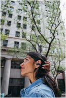 Skullcandy Push 720 Open Wireless Earbuds in Black, front view