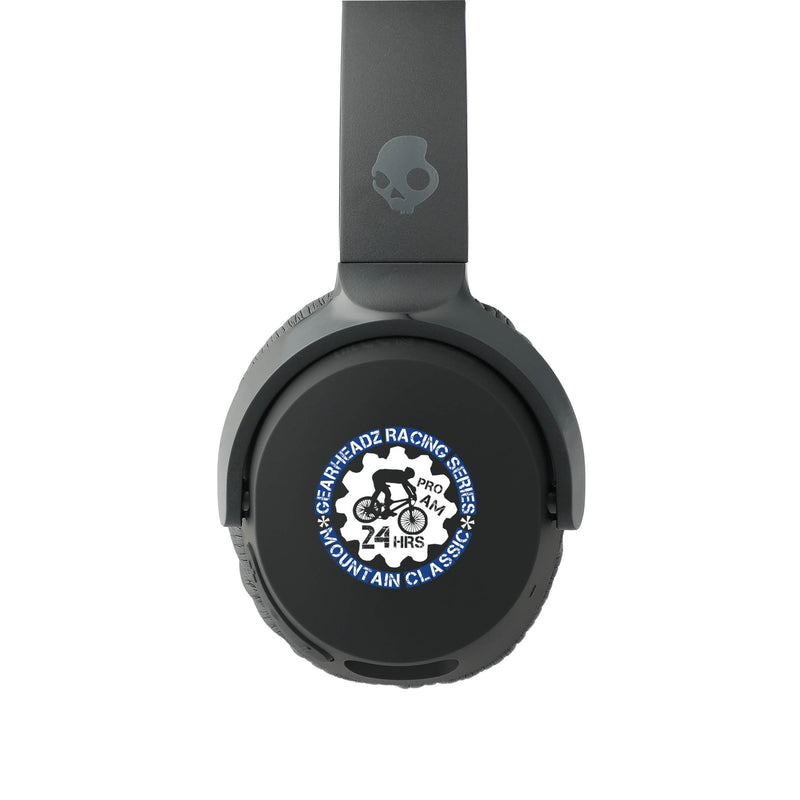 Skullcandy Riff 2 Bluetooth Headphones, black, supplier-decorated front view