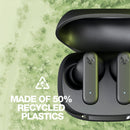 Skullcandy Smokin' Buds True Wireless Earbuds in Black, front view