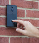 Smart Wifi Video Doorbell, black, blank product photograph