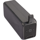 Solar Sound Outdoor Bluetooth Speaker, Black, blank detail view
