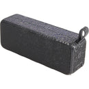 Solar Sound Outdoor Bluetooth Speaker, Black, blank detail view