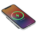 Solekick™ MagClick™ 5000 mAh Wireless Power Bank, Dark Gray, blank front view