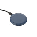 Solekick™ MagClick™ Fast Wireless Charging Pad, Blue, blank supplier product photograph