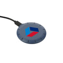 Solekick™ MagClick™ Fast Wireless Charging Pad, Blue, supplier sample supplier product photograph