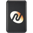 Solekick™ UL Listed MagClick™ Wireless Power Bank in Dark Gray, supplier decorated front view