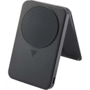 Solekick™ UL Listed MagClick™ Wireless Power Bank in Dark Gray, supplier blank product detail view