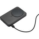 Solekick™ UL Listed MagClick™ Wireless Power Bank in Dark Gray, supplier blank product detail view