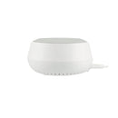 Sound Machine with 15W Wireless Charger, white, blank front view