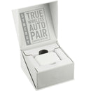 Synergy True Wireless Auto Pair Earbuds with ENC, white, blank product photograph