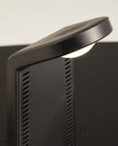 TriCharge Plus 3-in-1 Qi Wireless Charging Stand, Black, blank detail view
