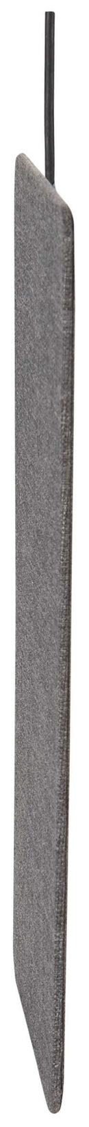 Ultra Thin Fabric Wireless Charging Pad, gray, product photograph