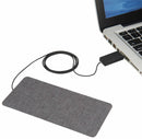 Ultra Thin Fabric Wireless Charging Pad, gray, blank product photograph