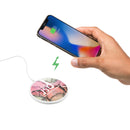 Ultra Thin Wireless Charging Pad, white, supplier-decorated product photograph