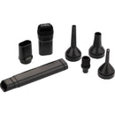 VacuMate Handheld Rechargeable Vacuum in Black, supplier blank product detail view