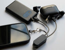 Wrist Link 5-in-1 65W PD Charging Cable Lanyard, Black/Silver, blank detail view