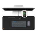 ZAGG Desk Mat with Wireless Charging, Black, supplier product photograph