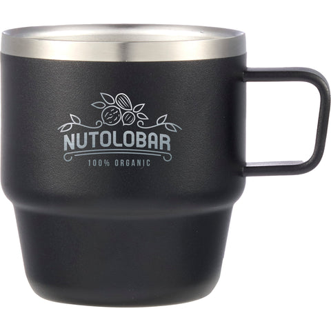 Doppio Stackable Recycled Mug Set 6oz custom branded promotional drinkware