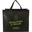 Double Laminated Wipeable Jumbo Tote custom branded promotional totes