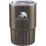 Elite Geometry Recycled Stainless Tumbler 16oz custom branded promotional drinkware — 1