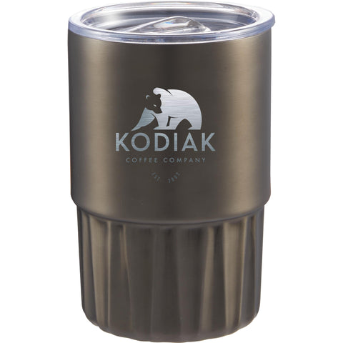 Elite Geometry Recycled Stainless Tumbler 16oz custom branded promotional drinkware