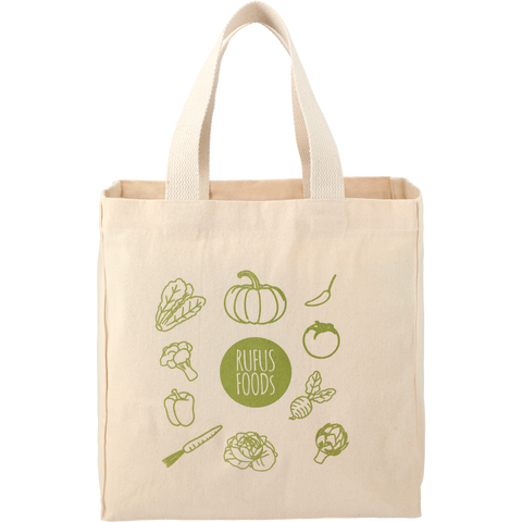 Essential 8oz Cotton Grocery Tote custom branded promotional totes