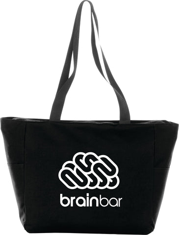 Essential Zip Convention Tote custom branded promotional totes