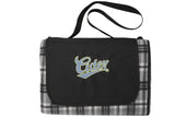 Extra Large Plaid Picnic Blanket custom branded promotional totes — 1