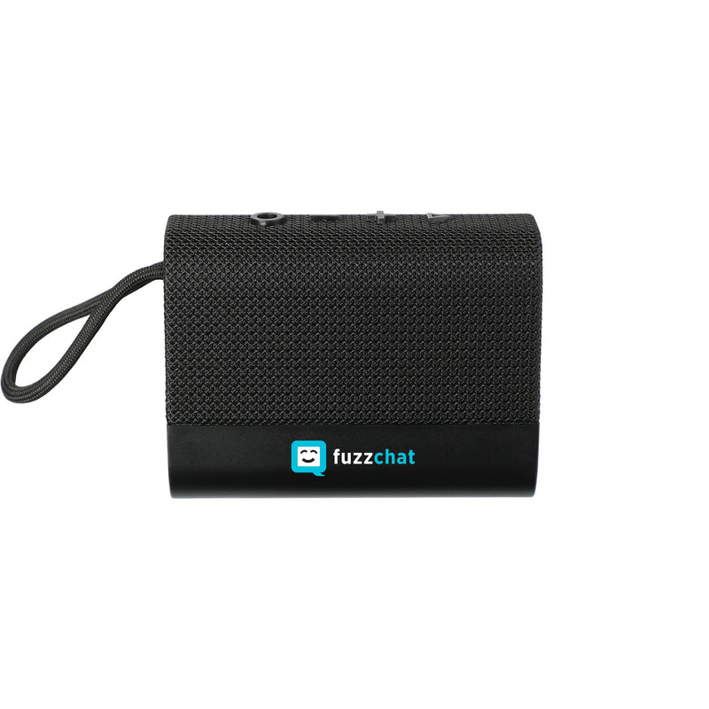 Fabric Banner Waterproof Bluetooth Speaker 7197-52 Black (BK) supplier decorated sample 1