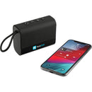 Fabric Banner Waterproof Bluetooth Speaker 7197-52 Black (BK) supplier decorated sample 8