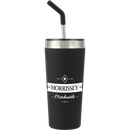 Faye 20oz Vacuum Tumbler w/ SS Straw custom branded promotional drinkware