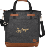 Field & Co.® Campster Wool 15" Computer Tote custom branded promotional totes — 1