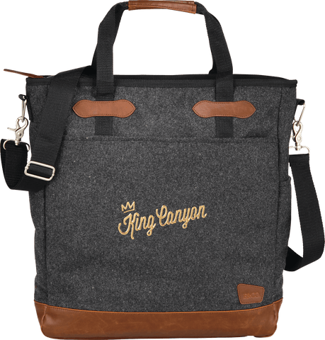 Field & Co.® Campster Wool 15" Computer Tote custom branded promotional totes