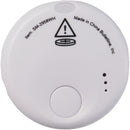 Find My Keys Bluetooth Tracker in White — supplier blank back view