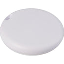 Find My Keys Bluetooth Tracker in White — supplier blank front view