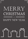 Flat Raised Spot Gloss front — Holiday Cards - FT101 — 1