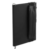 FUNCTION Bulleting Notebook Bundle Set — Black (BK) — Blank angled right view with zipped pen pouch — 6