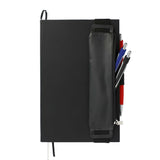 FUNCTION Bulleting Notebook Bundle Set — Black (BK) — Blank front notebook with attached pen pouch and pens — 8