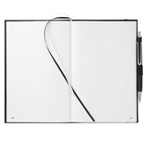 FUNCTION Bulleting Notebook Bundle Set — Black (BK) — Open notebook with dotted pages and ribbon markers — 2