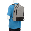 Grayley 15" Laptop Backpack — Graphite (GA) — blank product view