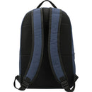Grayley 15" Laptop Backpack — Navy (NY) — blank back view