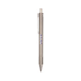 Halo Soft Touch Recycled Aluminum Gel Pen custom branded promotional pens — 1