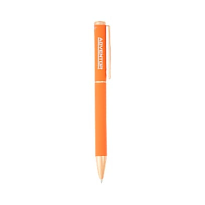 Harper Soft Touch Recycled Aluminum Gel Pen custom branded promotional pens